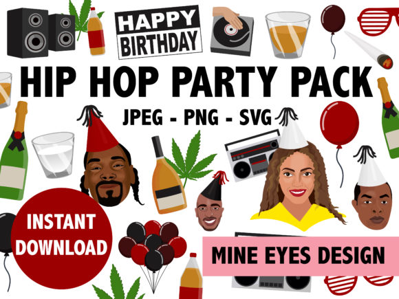 Download Hip Hop Party Icon Collection - Hip Collection