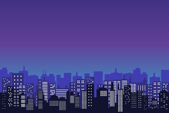 Download Panoramic Landscape Silhouette Mall - Panoramic Collection