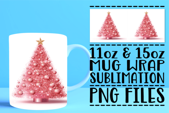 Download Wintry Tree Scene Mug Wrap - Wintry Collection