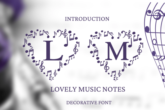 Download Lovely Music Notes - Premium Resources