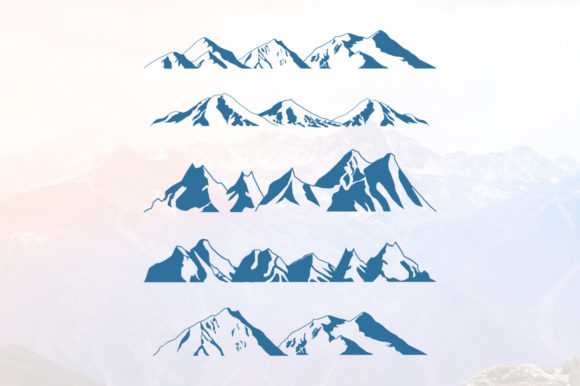 Download Mountains Silhouette Landscape Panoramic - Panoramic Collection